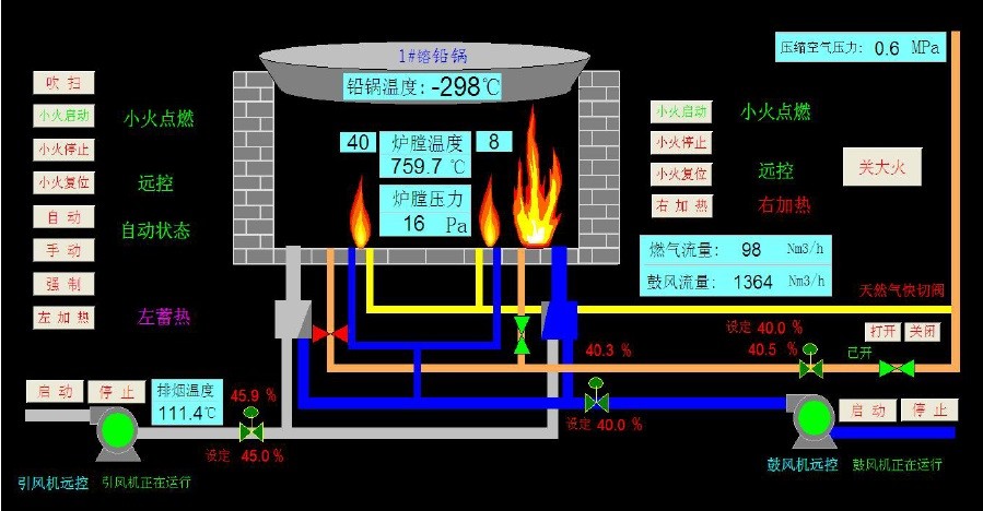 四川湖南蓄热式熔铅炉